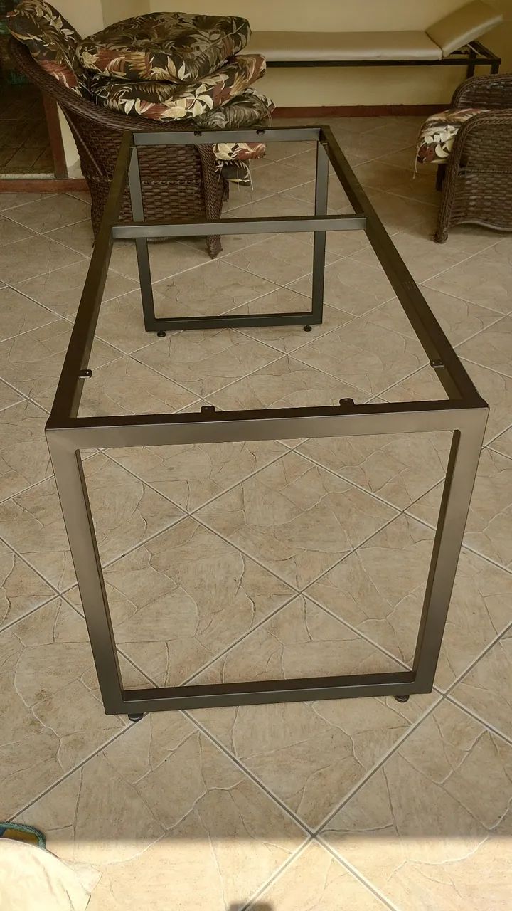 Base em  ferro Metalon  - Foto 2