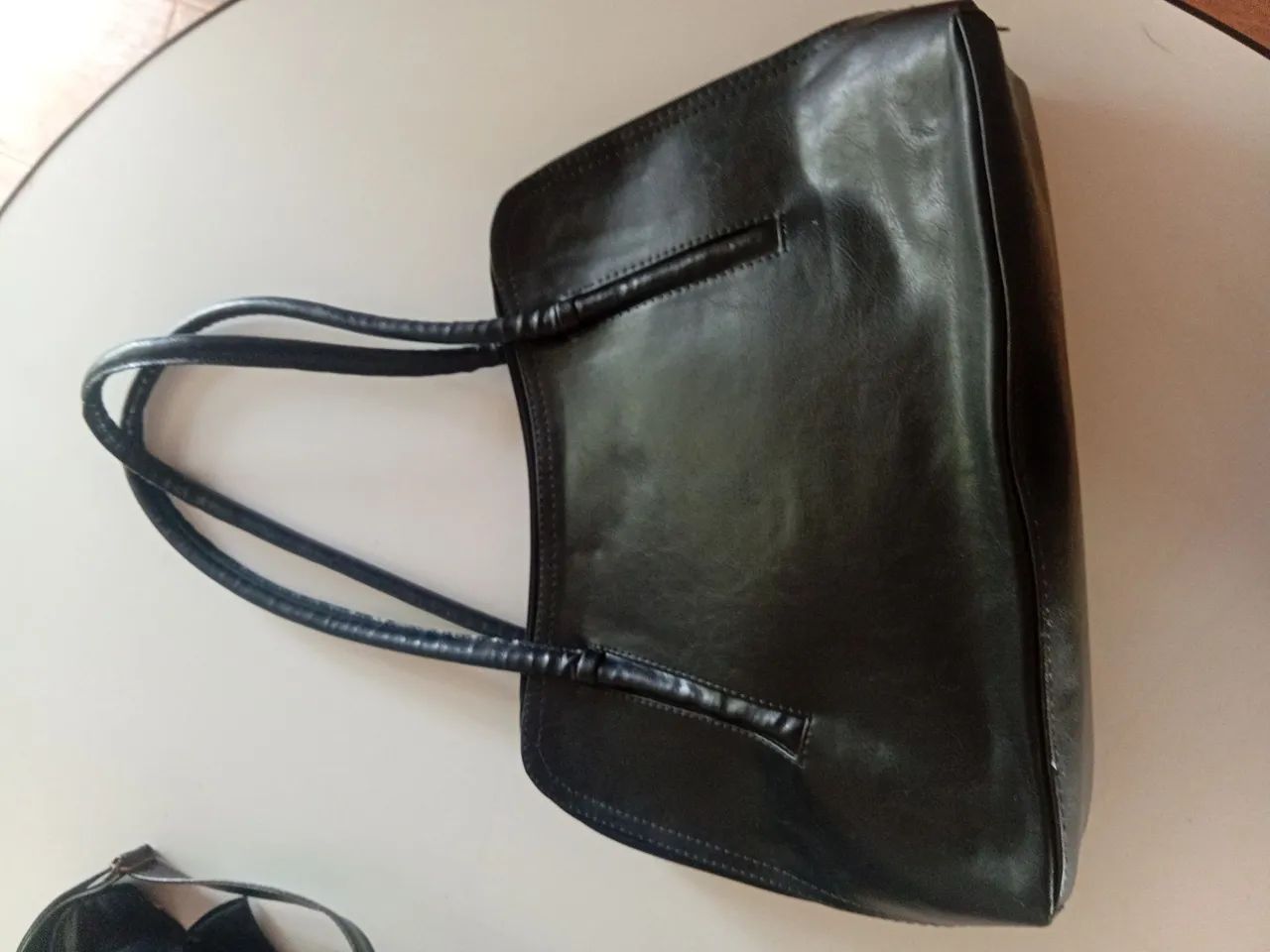 Bolsa em couro feminina  - Foto 3