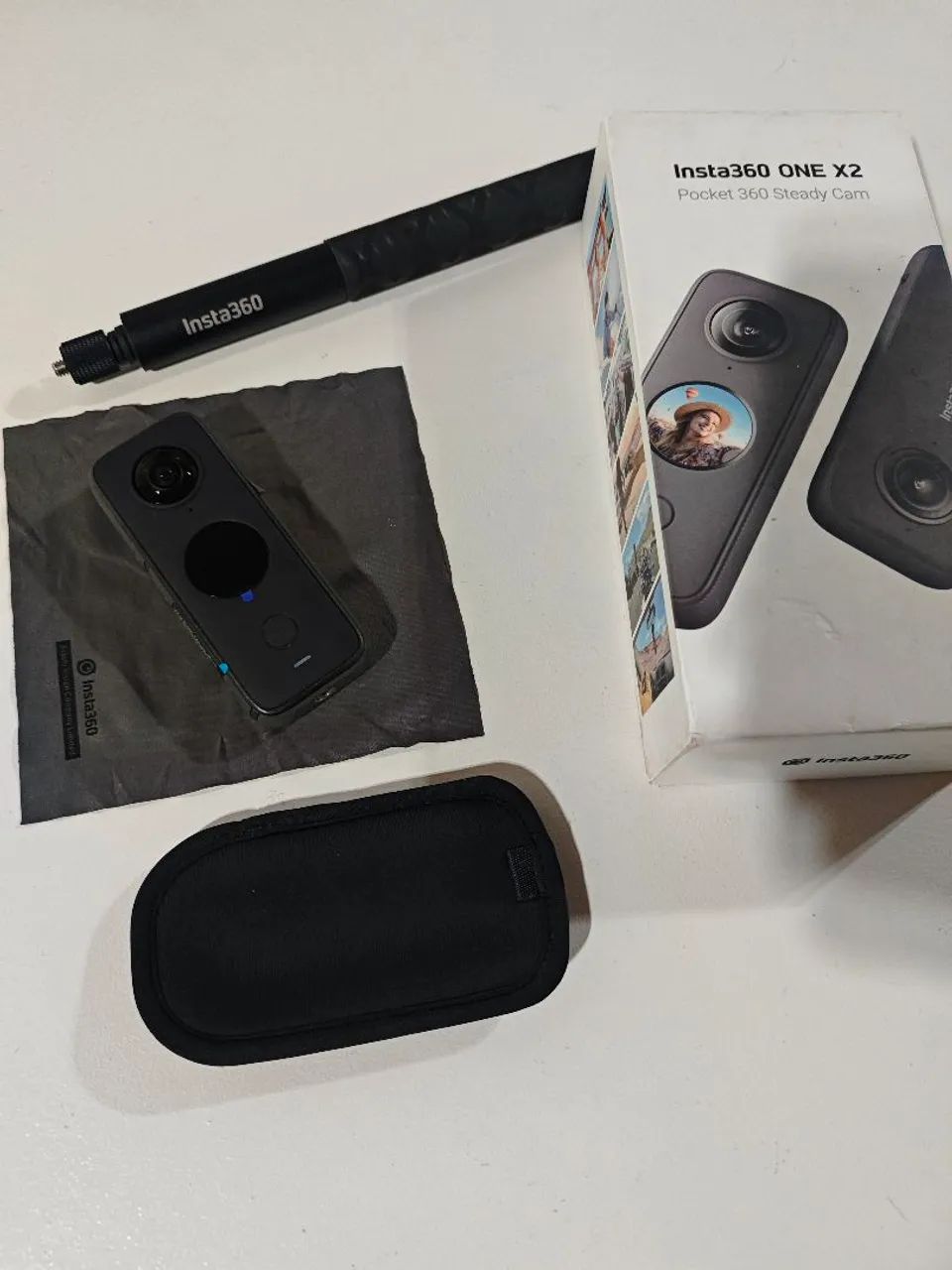 Câmera insta 360 One X2 pouco usada - Foto 4