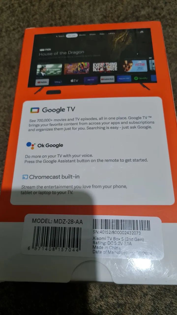 XIAOMI TV BOX S 4K ULTRA HD - Foto 2