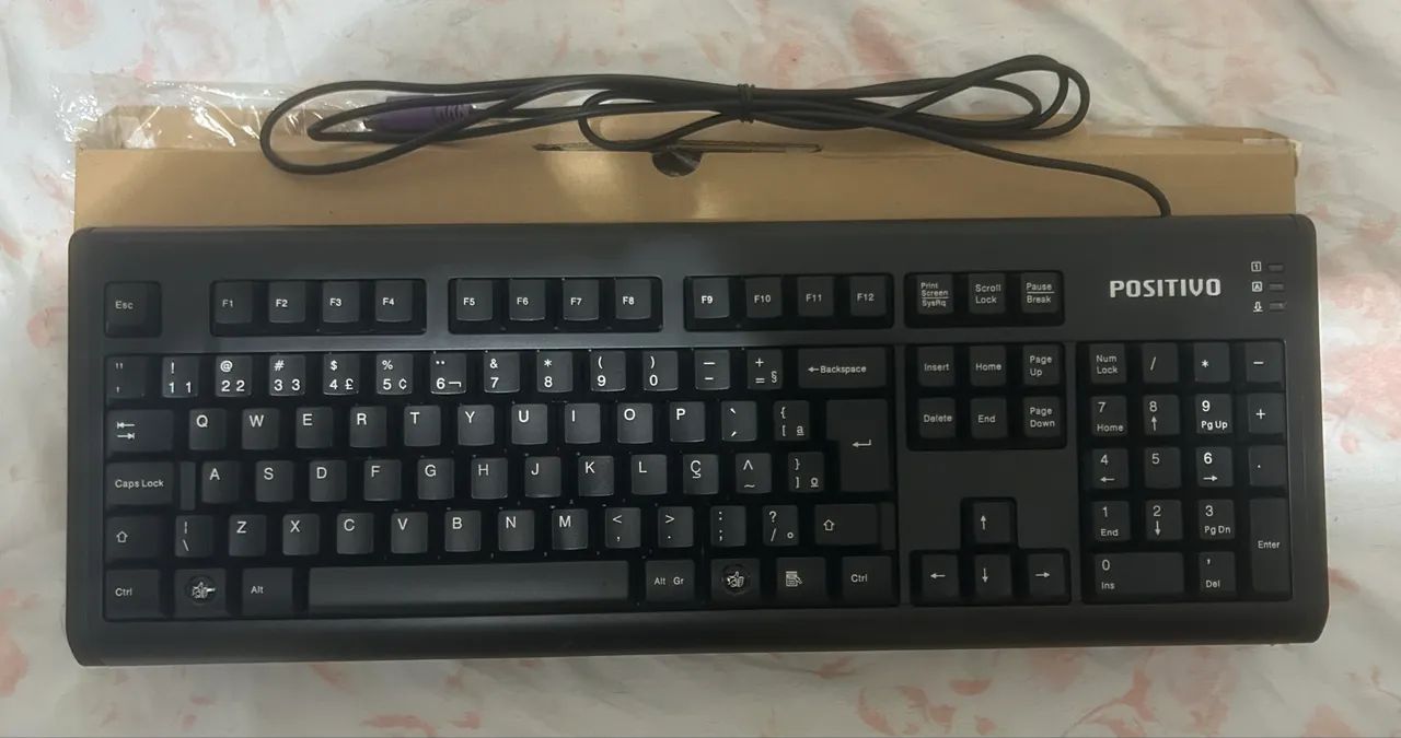 Teclado POSITIVO entrada PS/2