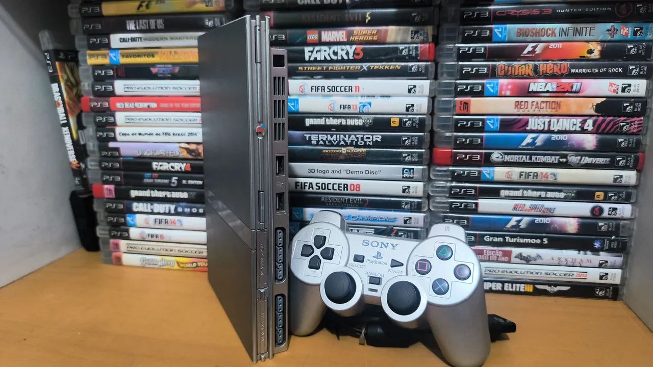 PS2 completo (somos loja)