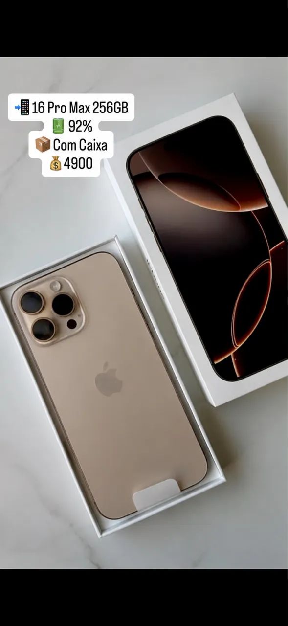 Iphone 16 pro max 256gb