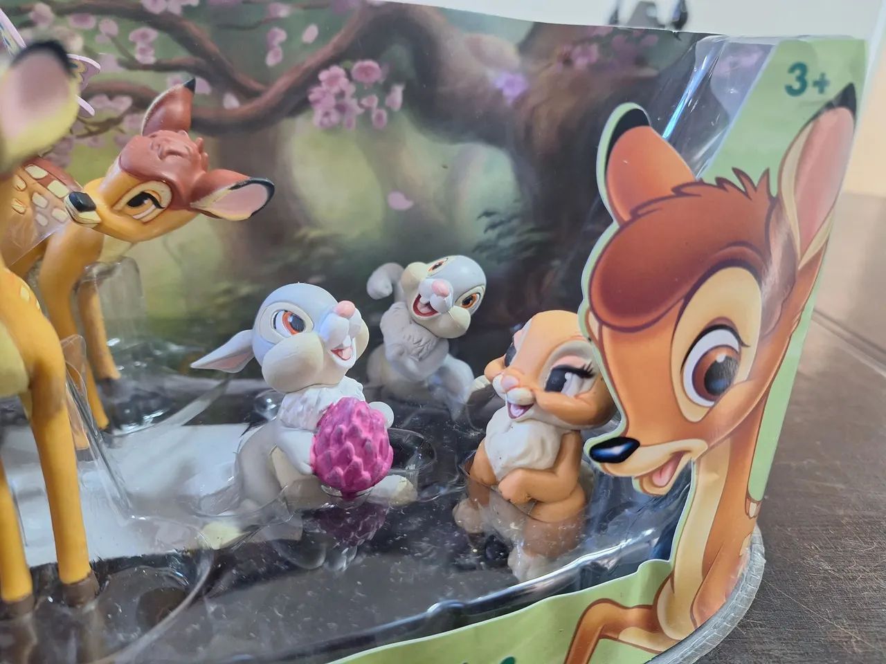 Playset raro antigo Bambi original Disney Store - Foto 3