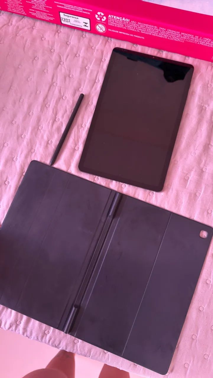 Tablet S6 lite com capa e caneta originial SAMSUNG - Foto 3