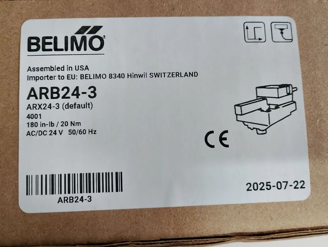 Atuador BELIMO ARB24-3  - Foto 4