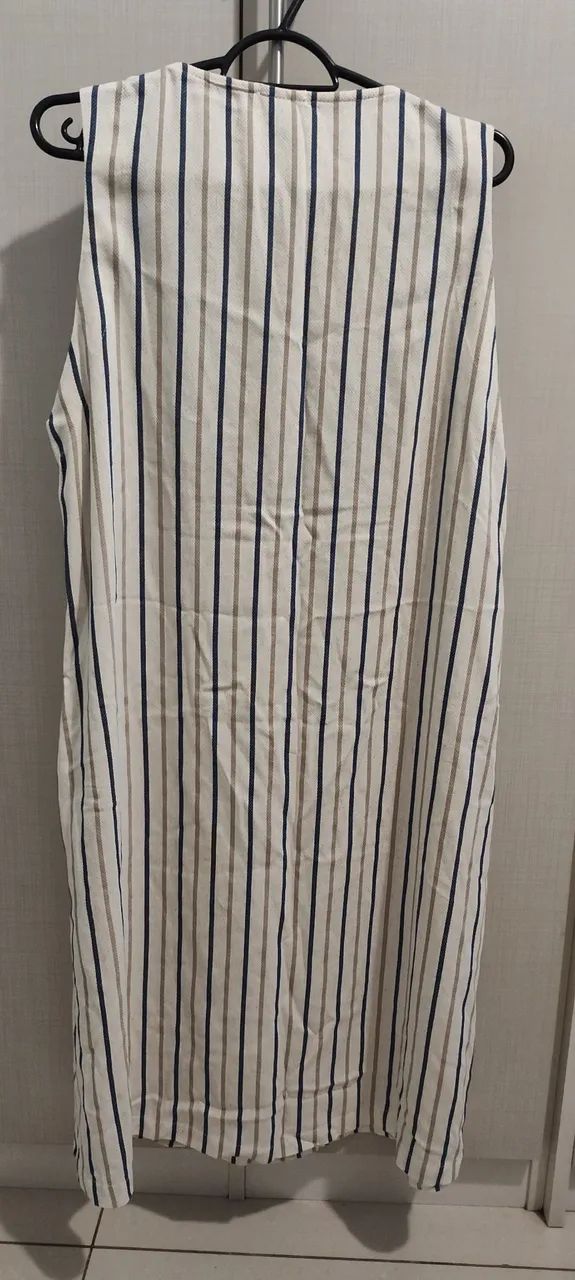 Vestido reversa natural novo 46 - Foto 3