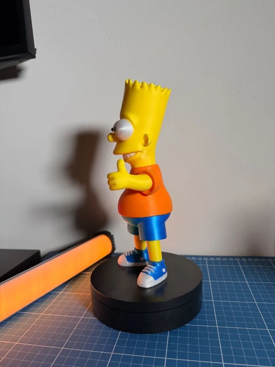 BART SIMPSON EM IMPRESSÃO 3D - Foto 2