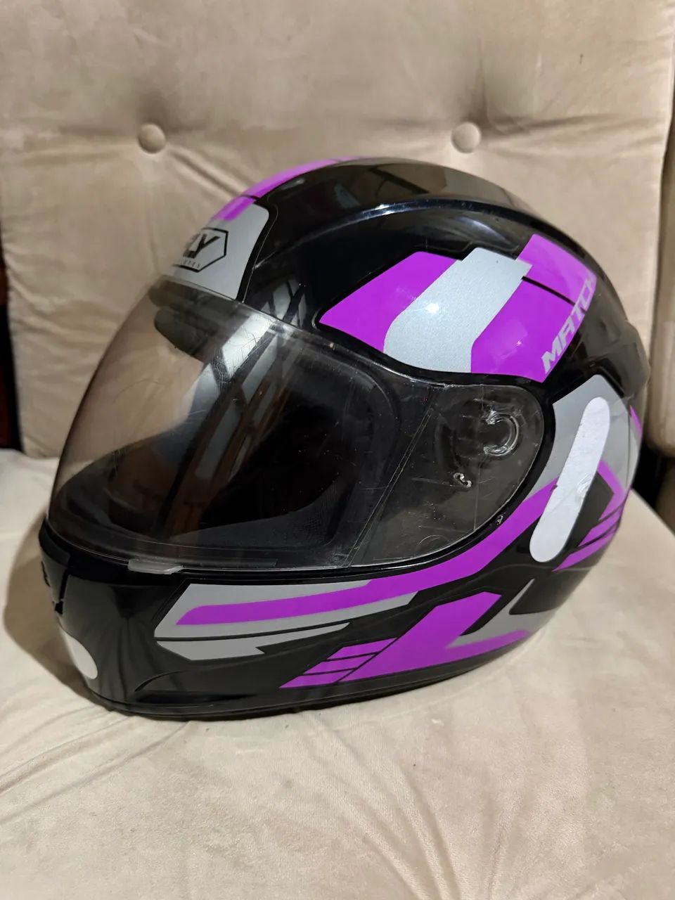 Capacete fly match