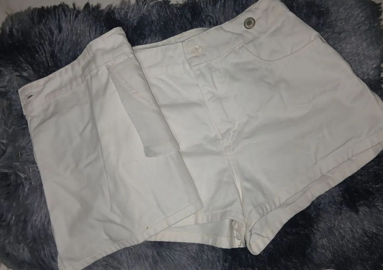Shorts Saia branco  - Foto 2