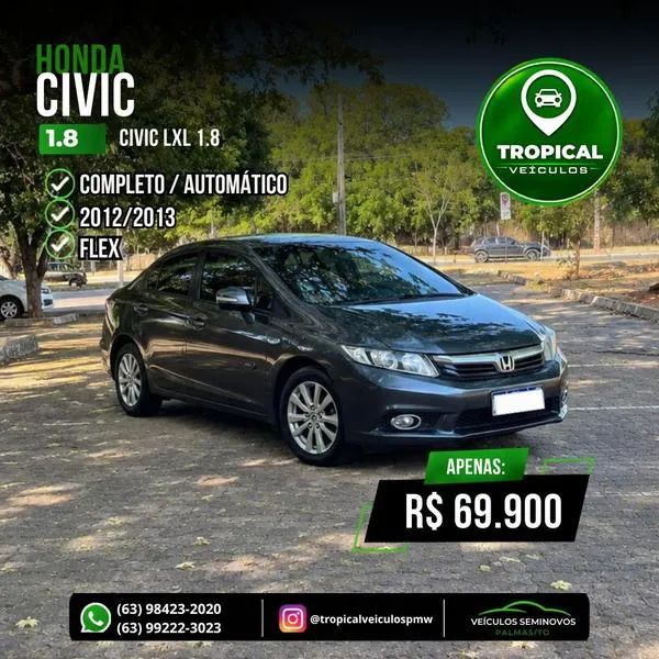 Honda Civic Civic Sed. LXL/ LXL SE 1.8 Flex 16V Aut. 2013