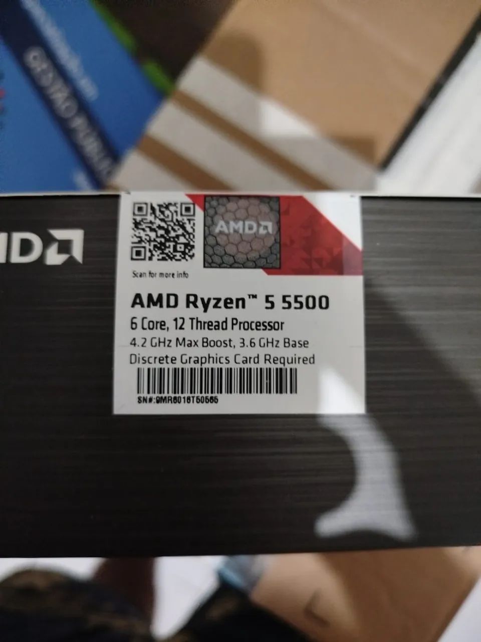 Processador Ryzen 5 5500 Lacrado! - Foto 2