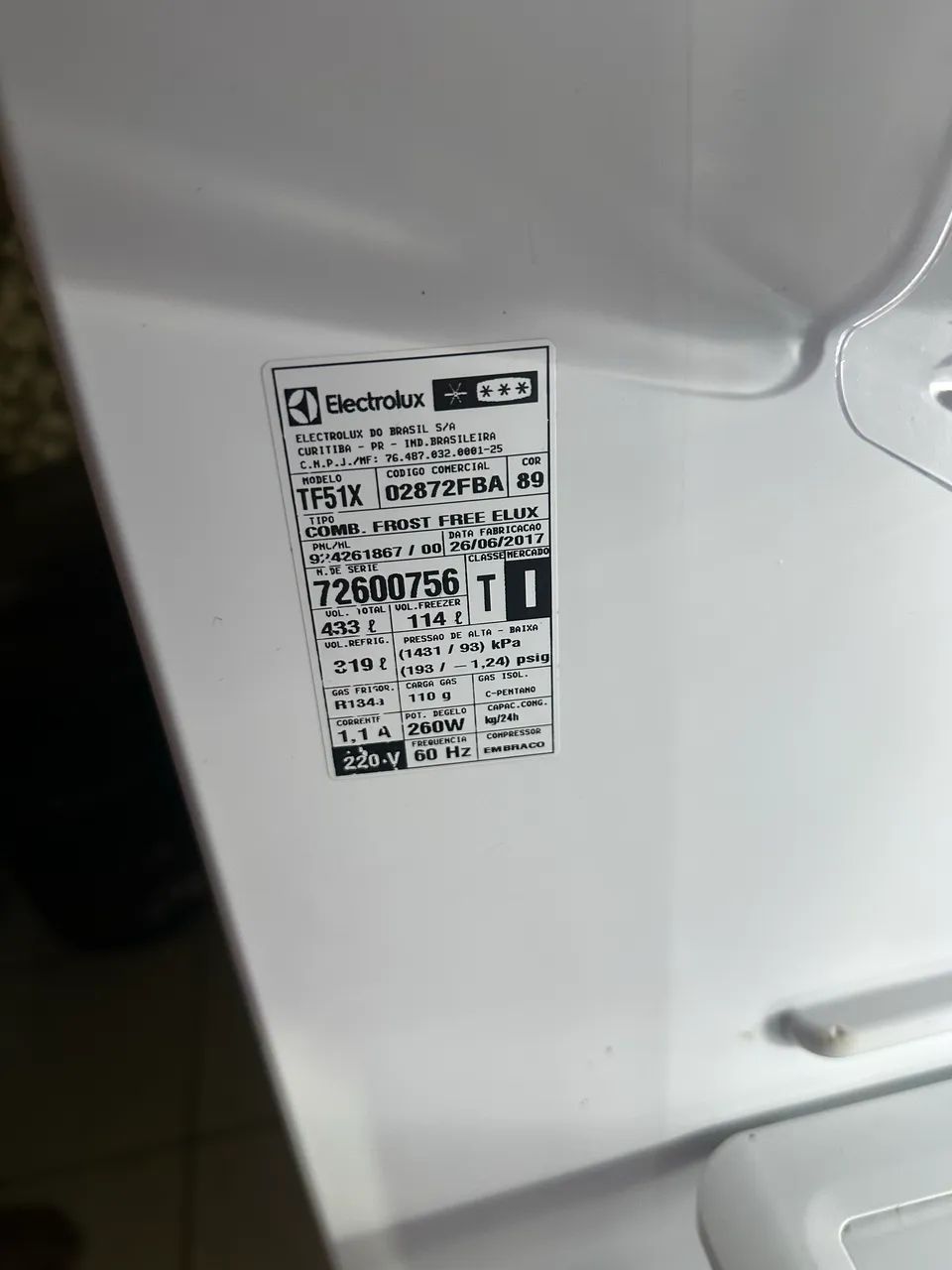 GELADEIRA ELECTROLUX - Foto 2