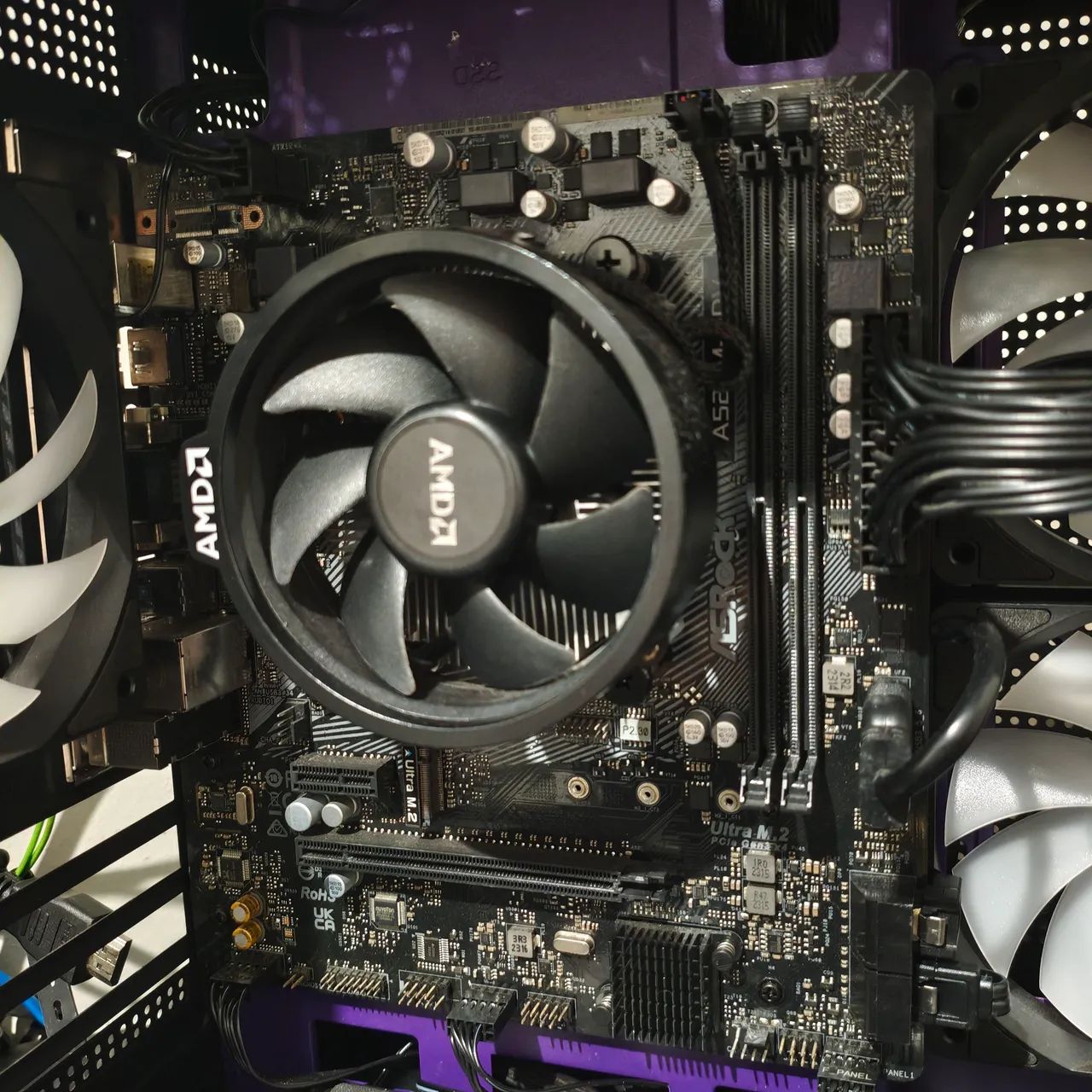 Placa mãe asrock a520m, Ryzen 5 3500x