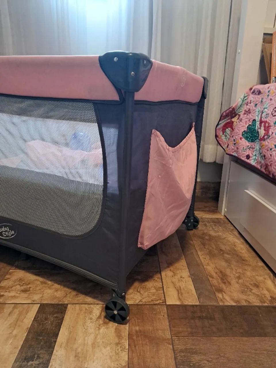 Berço Portatil Seminovo BABY STYLE - Foto 5