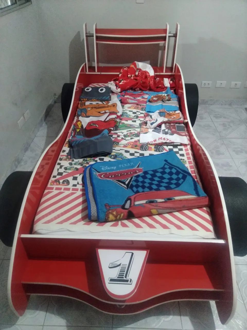 Cama de solteiro Carro de fórmula 1 - Foto 3
