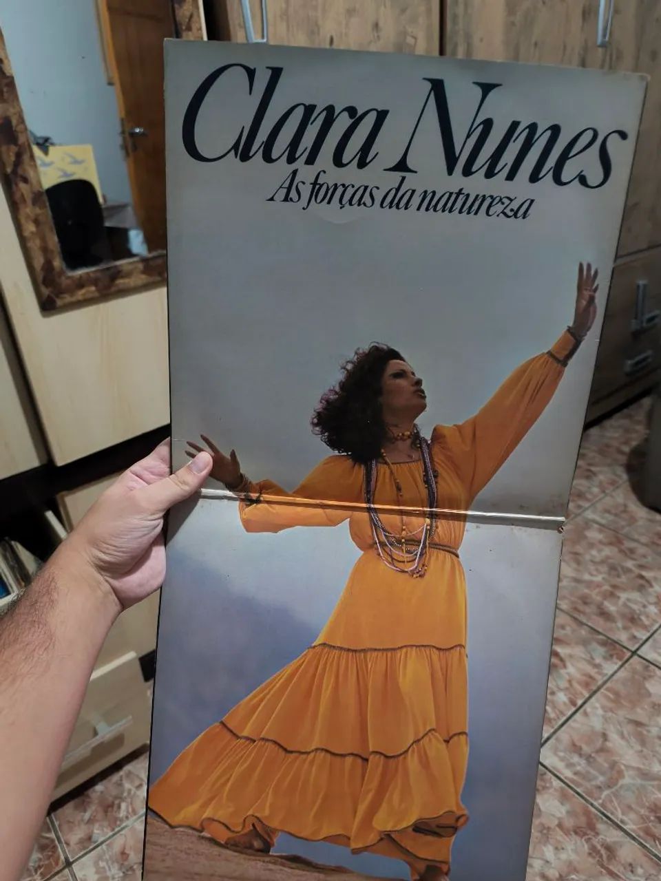 Clara Nunes as forças da natureza LP vinil MPB - Foto 3