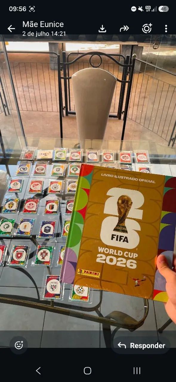 Álbum completo da copa do mundo e extra stickers - Foto 2