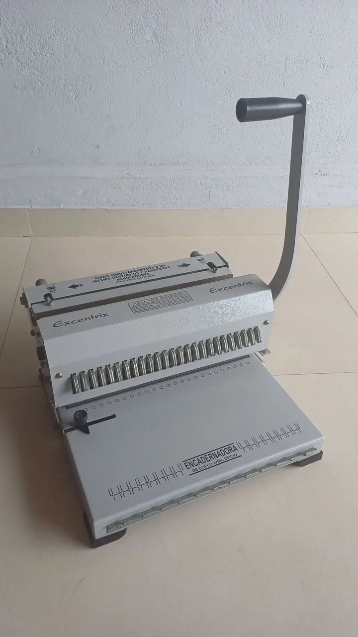 Encadernadora Wire-o Manual Excentrix Passo 2x1