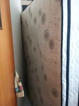 Cama box casal acoplada 