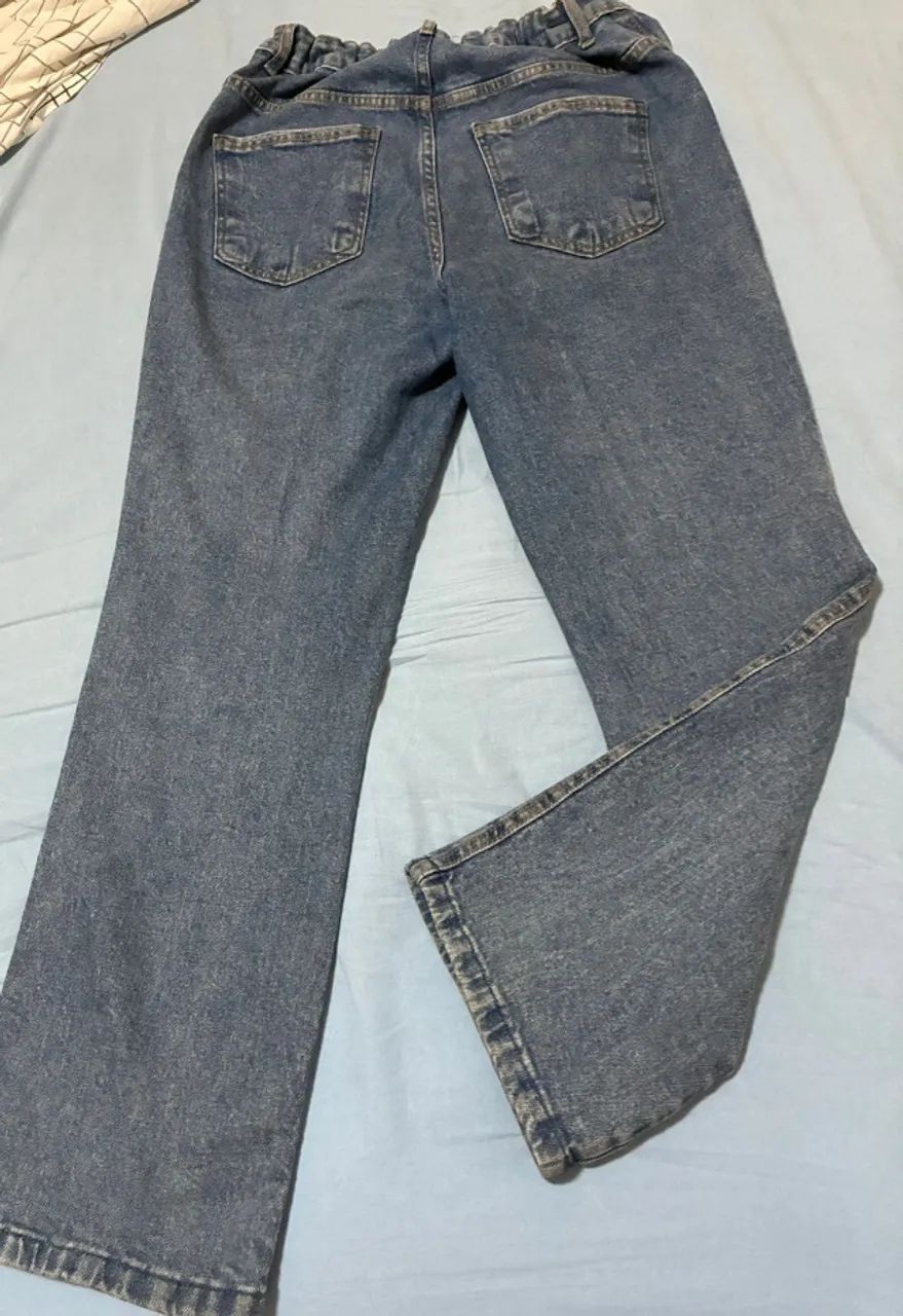 calça jeans feminina cintura alta 40  - Foto 2