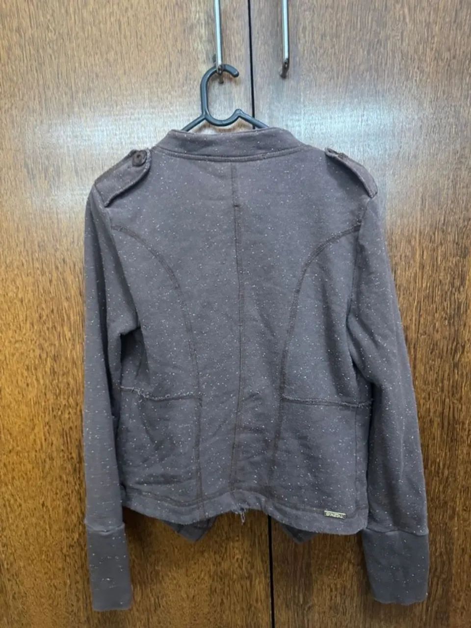 blusa dmetal marrom m - Foto 3