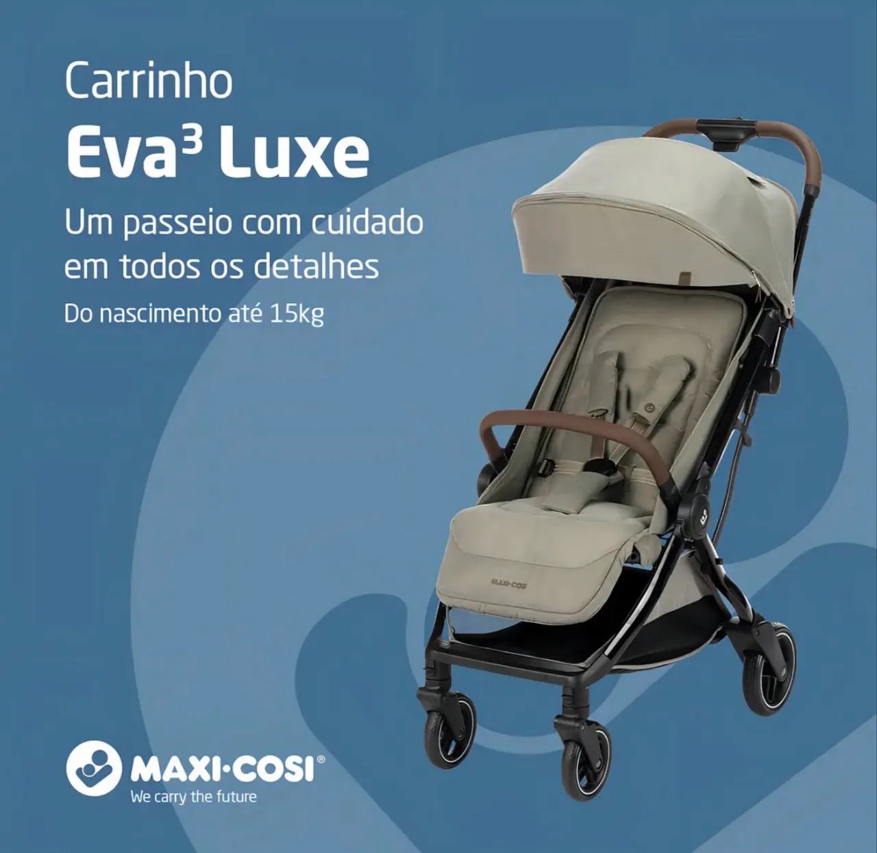 Carrinho Eva³ Luxe Maxi Cosi 