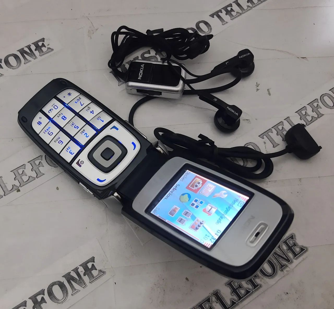 Nokia 6101 celular antigo Flip rádio reliquia impecável  - Foto 4