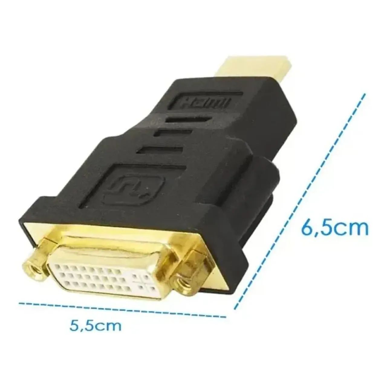 Adaptador hdmi x DVI 24 + 5 - Foto 2