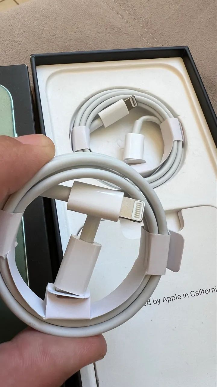 Cabo do iPhone 11 iPhone 12/13/14 original Lightning Apple Original  - Foto 2