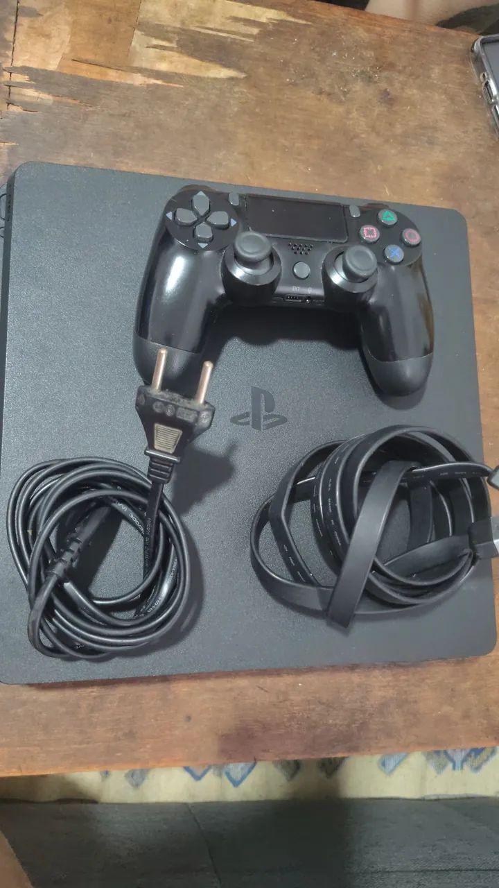 PS4 SLIM 1TB CAIXA E NOTA  - Foto 2