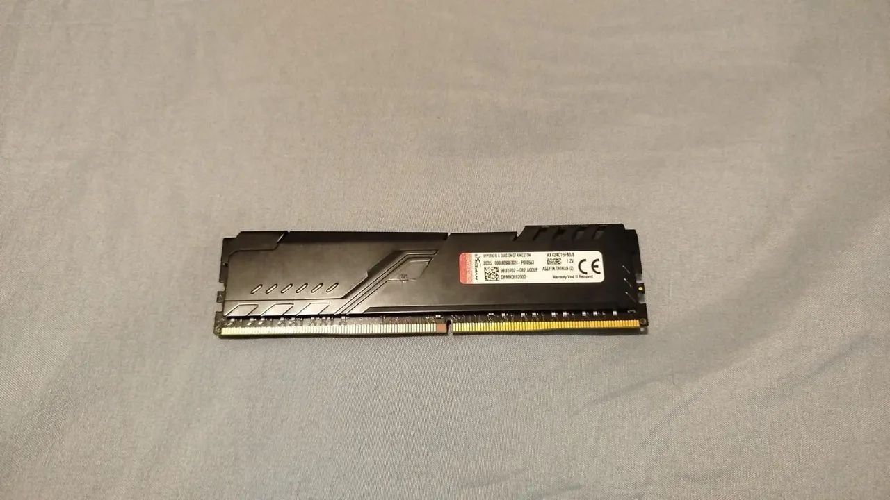 MEMÓRIA RAM KINGSTON HYPERX FURY DDR4 8GB 2400MHz - Foto 2