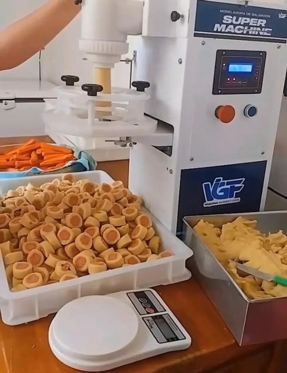 Máquina de salgados