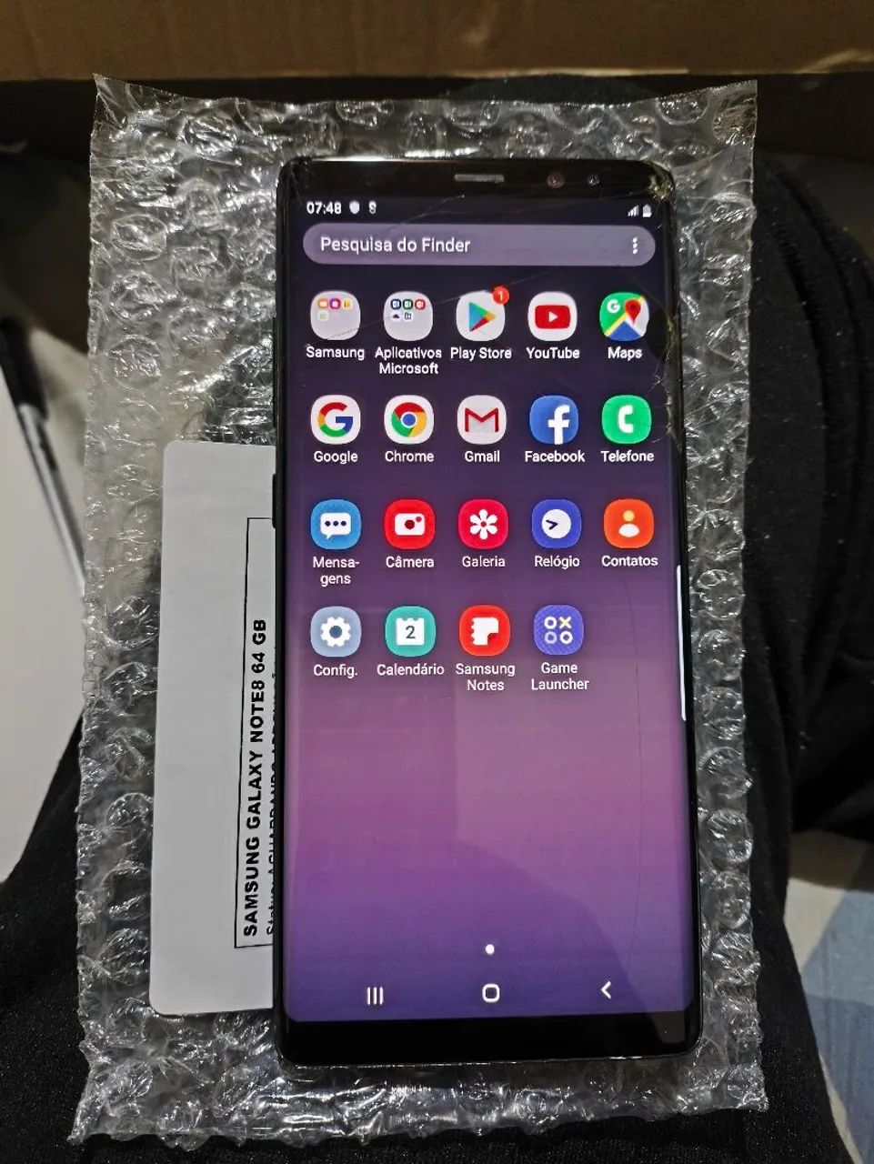 Samsung note 8 com detalhes mas funciona normal  - Foto 2