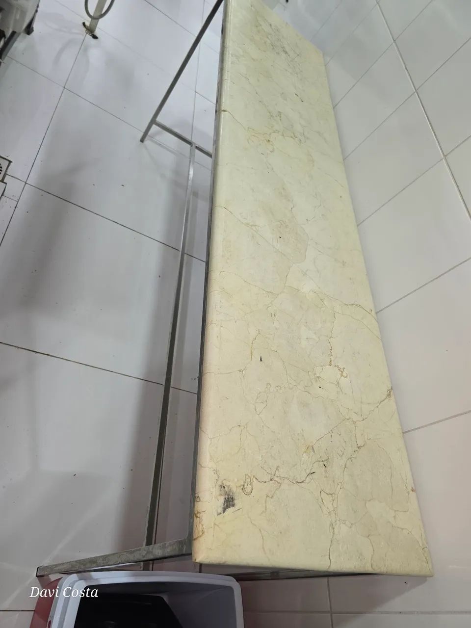 Bancada granito com base de inox - Foto 2