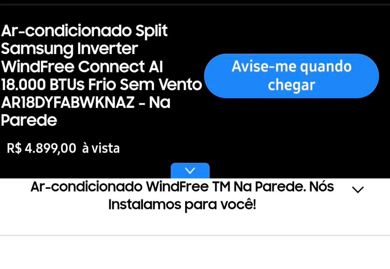 Ar condicionado AI - NOVO E EM CAIXA - Foto 2