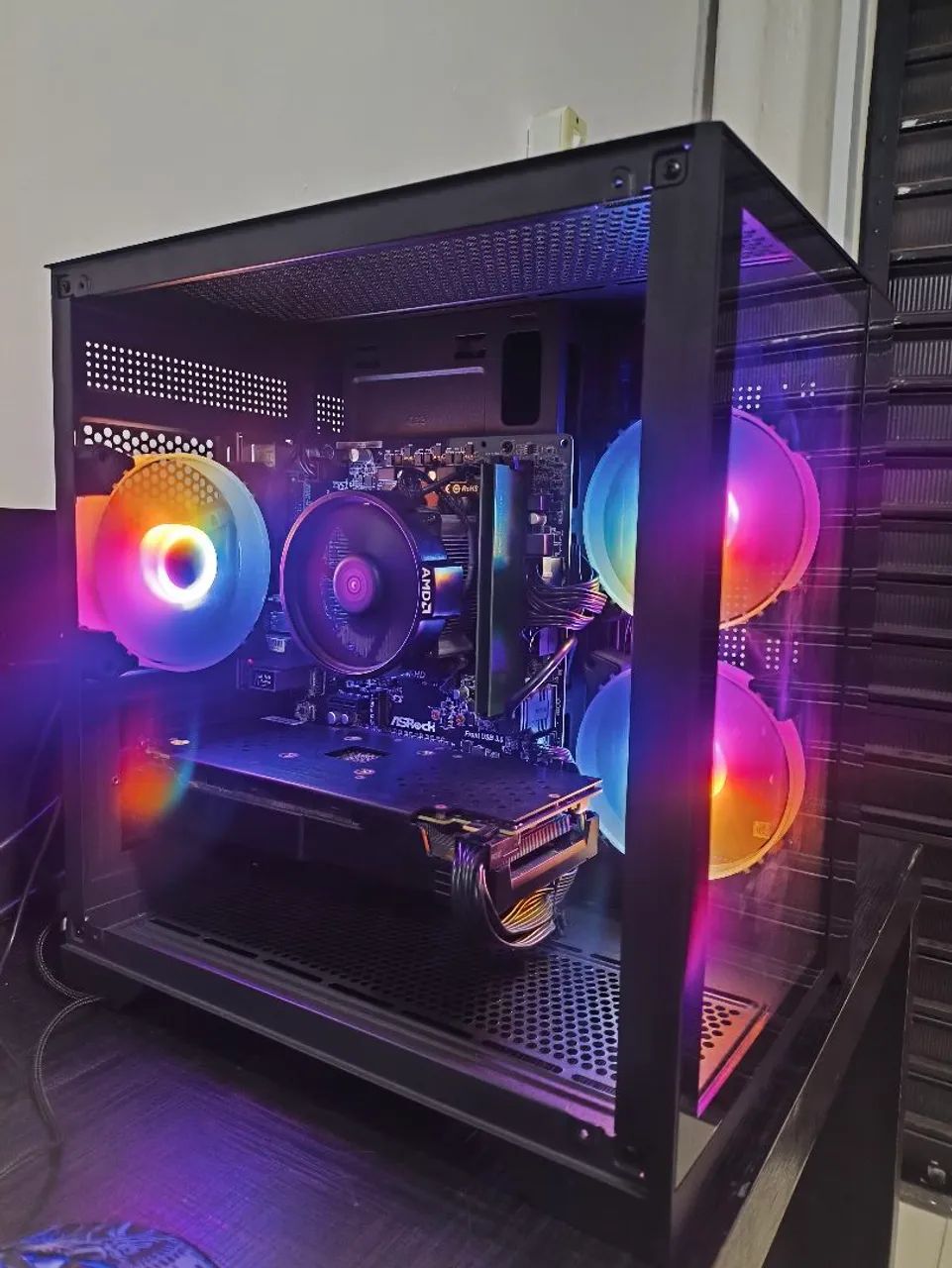 Pc gamer Ryzen 5 + Rx 570 completo  - Foto 4