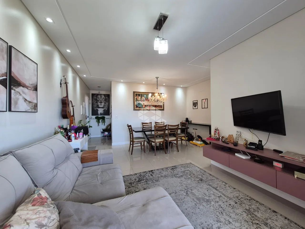 APARTAMENTO MOBILIADO COM 3 QUARTOS SENDO 1 SUÍTE 2 VAGAS DE GARAGEM E ÁREA DE LAZER COMPL - Foto 3