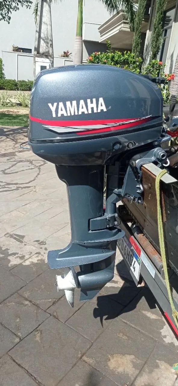  Vendo  motor de popa 15 Hp  - Foto 2