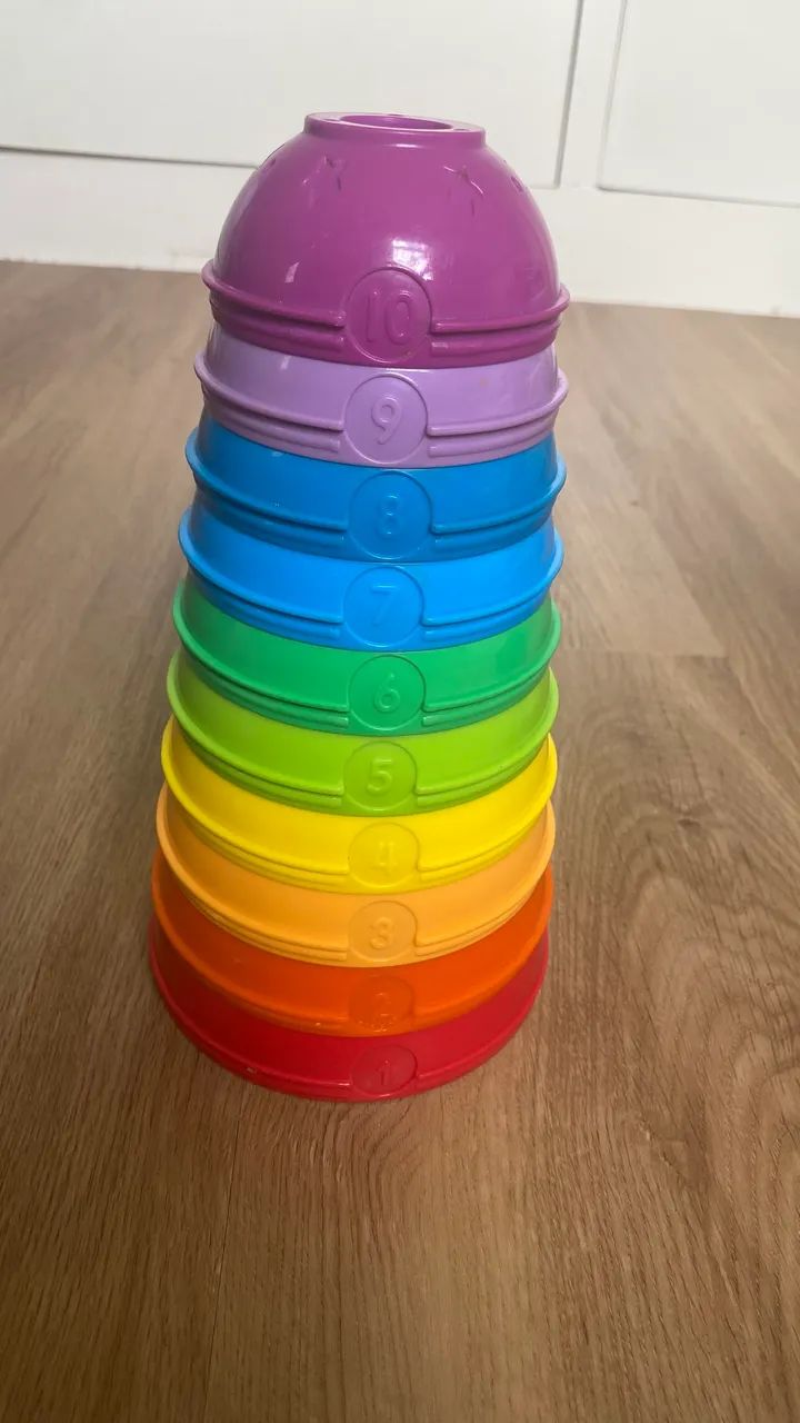 Torre Equilíbrio Empilhável Fischer Price