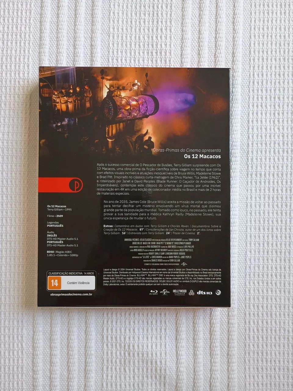 BLU-RAY: OS 12 MACACOS      - Foto 2