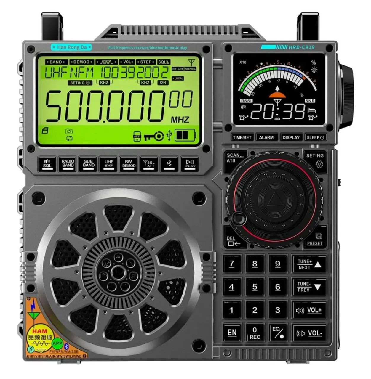 Rádio Amador Profissional (150khz a 1gigahertz)