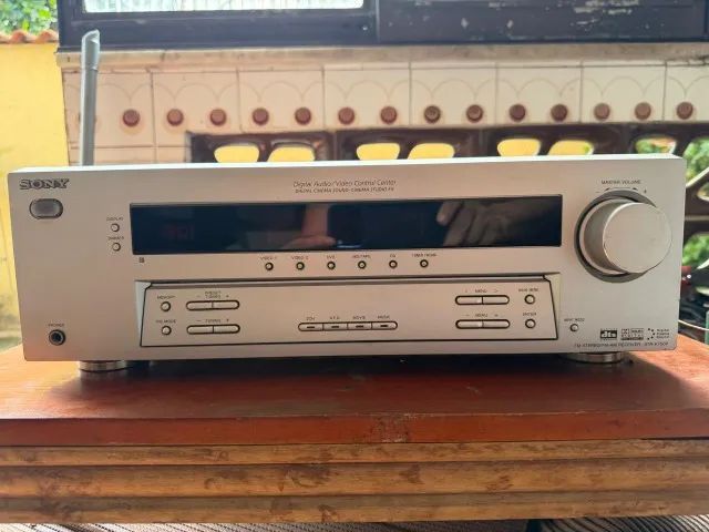 Sony Home Theater 5.1 STR-K750P + caixas + subwoofer - Aparelhos