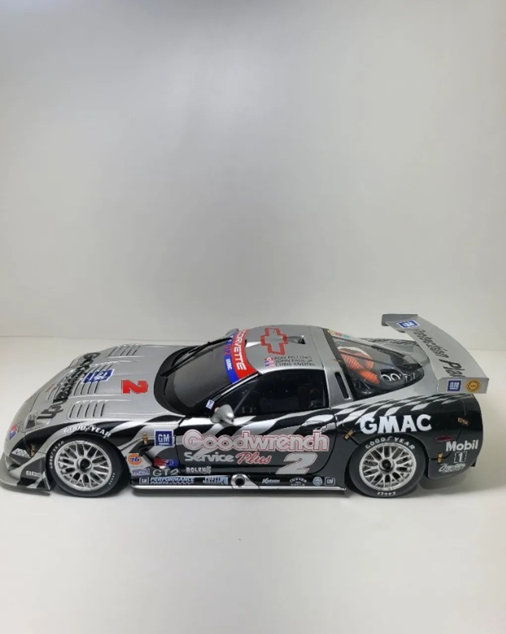 Miniatura 1:18 Corvette Autoart edição race ótimo estado - Hobbies