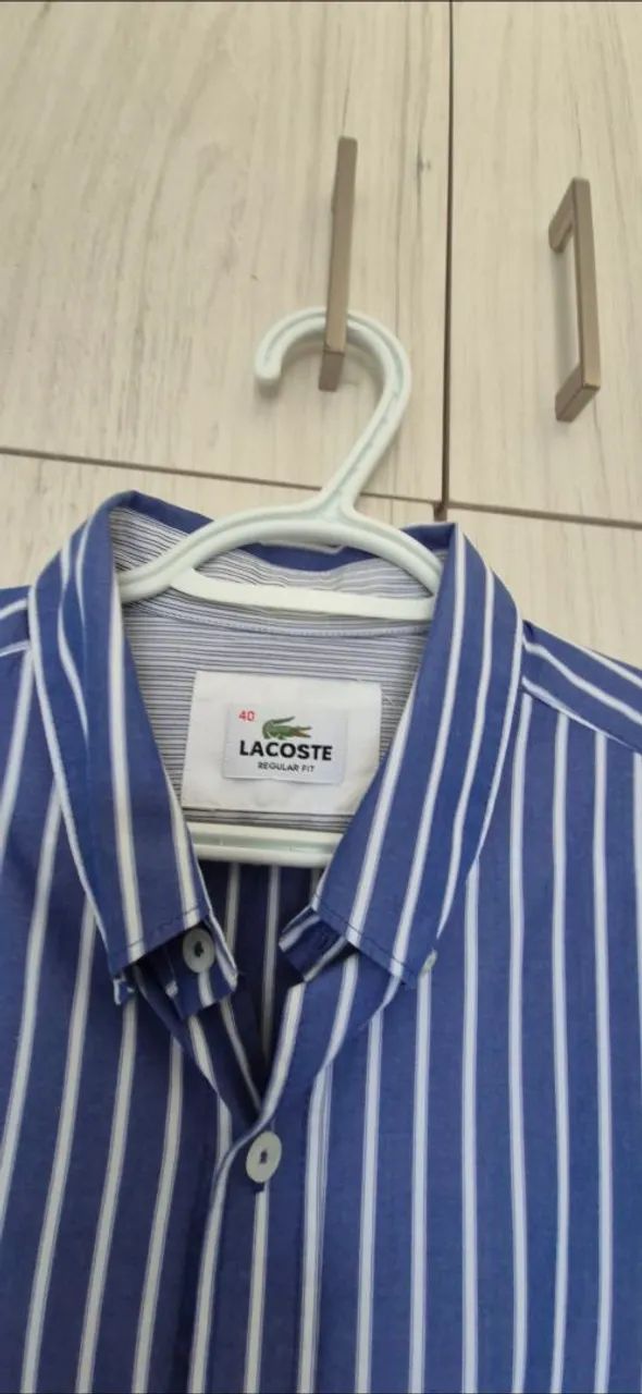 Camisa Social Lacoste Original - Foto 2
