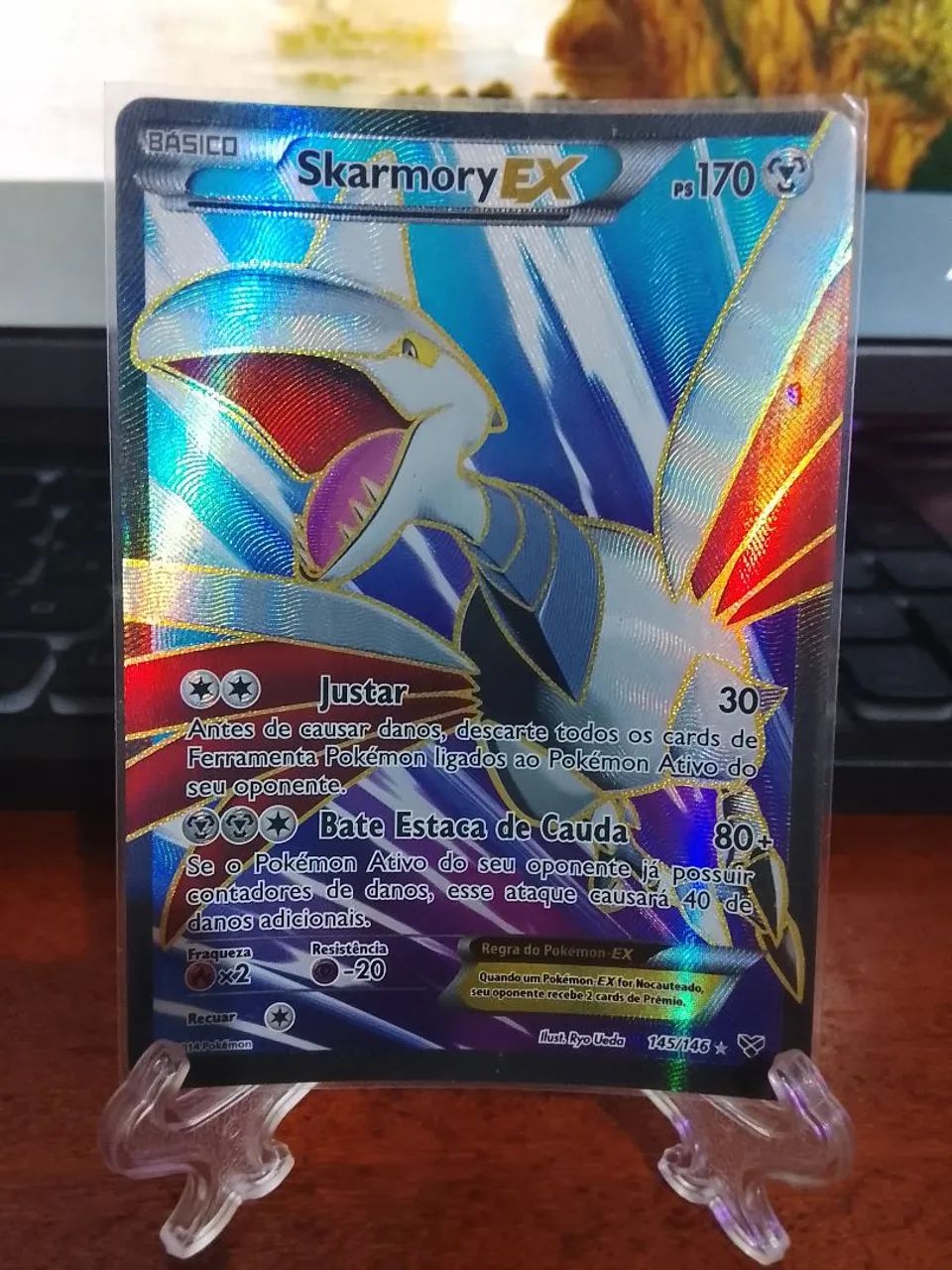 Skarmory EX 145/146 Original Pokémon - Foto 3