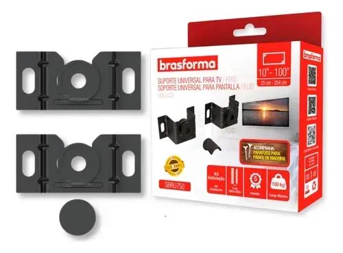 Suporte Fixo De Parede Para Tv 10 A 100"" - brasfarma