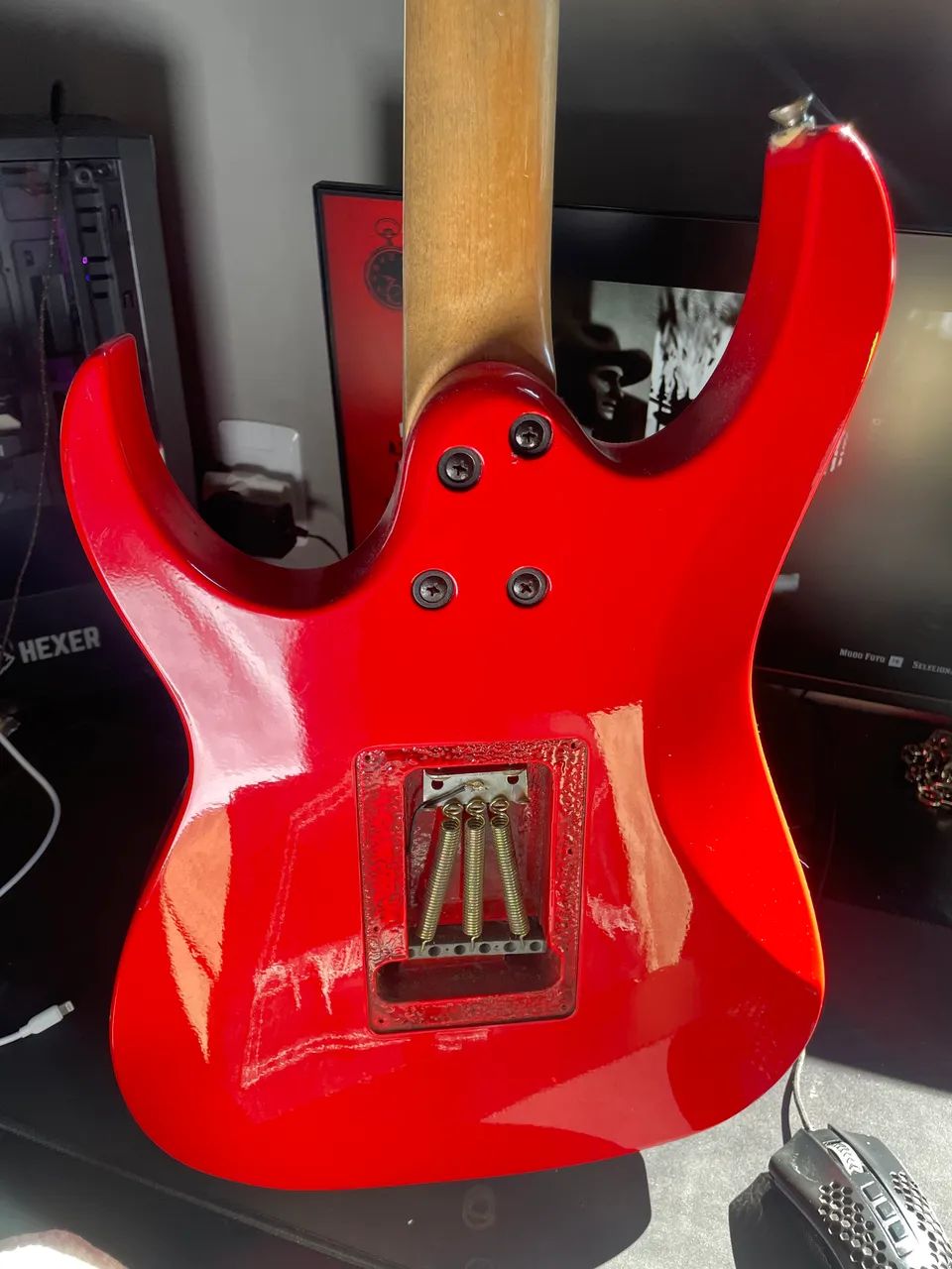 Guitarra Ibanez Vermelha  - Foto 6