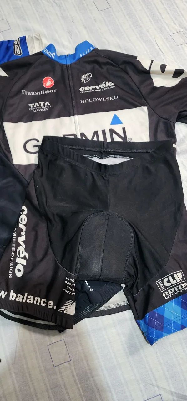 Kit Conjunto Ciclista Masculino G - Foto 3