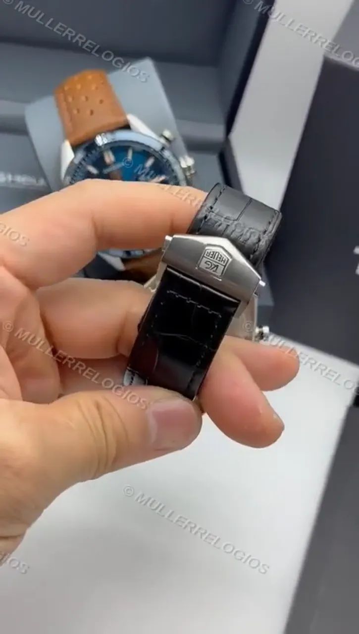 Tag Heuer Carrera Date 44mm + Caixa Completa - Foto 2